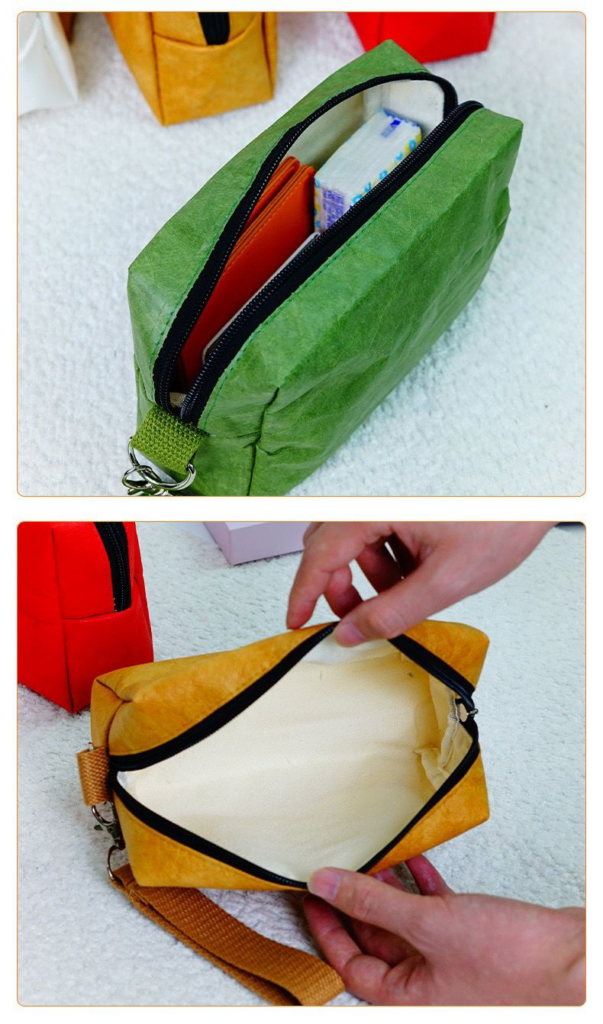 拉链设计，立体大容量